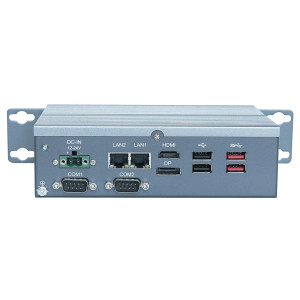 ARBOR SB-122-1J64 Fanless Computer with Intel Elkhart Lake J6412 CPU, 1x 2.5 GbE LAN, 1x GbE LAN, 4 GB memory, multiple I/O